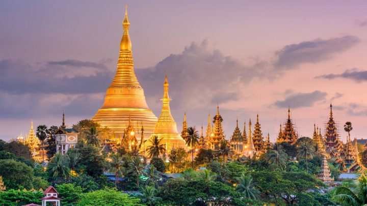 Chùa Shwedagon dát vàng siêu quý giá và kiến trúc cổ