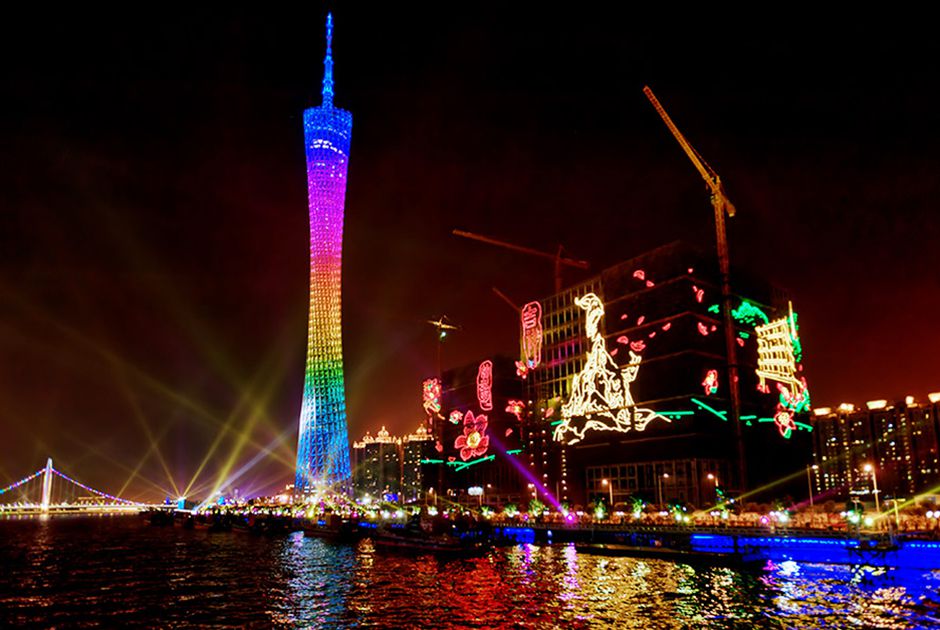 Tòa tháp 60m tháp Quảng Châu