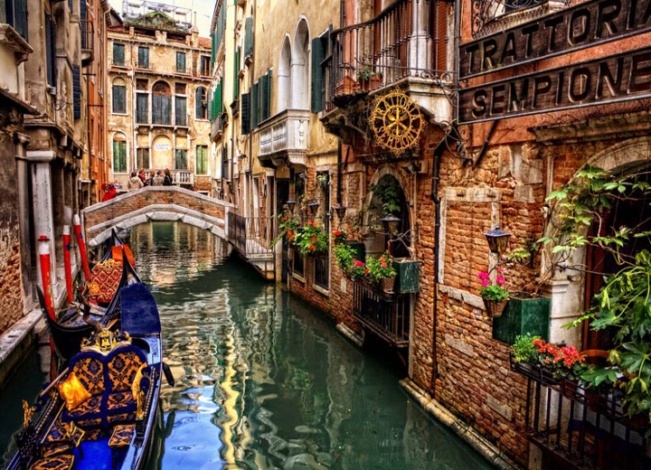 Venice lãng mạn ở Ý