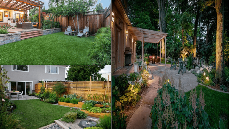 Sân vườn sau nhà – nơi thư giãn và nghỉ ngơi lý tưởng