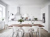 thiết kế phòng bếp xu hướng Scandinavian