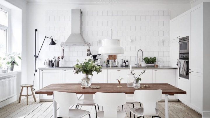 Những mẫu thiết kế phòng bếp xu hướng Scandinavian đẹp
